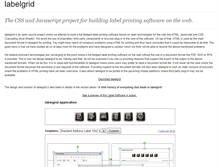 Tablet Screenshot of labelgrid.net